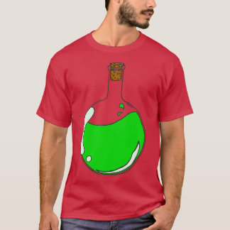 Fine green potion in a boiling flask T-Shirt