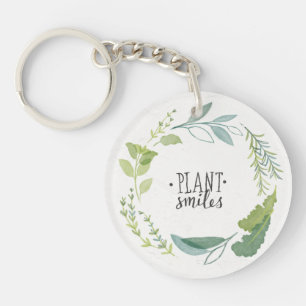 Fine Herbs II   Plant Smiles Key Ring