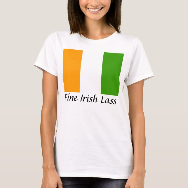Fine Irish Lass T-Shirt (Front)