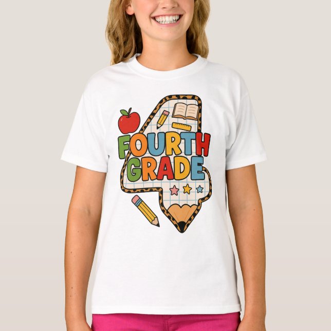 **Fine Jersey T-Shirt for Children (Front)