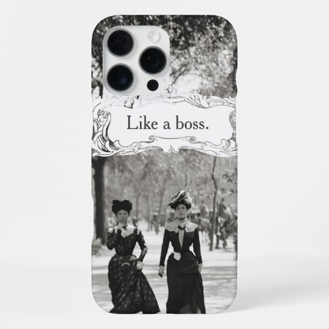 Fine Ladies iPhone Case (Back)