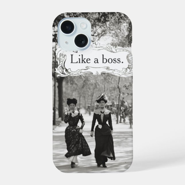 Fine Ladies iPhone Case (Back)