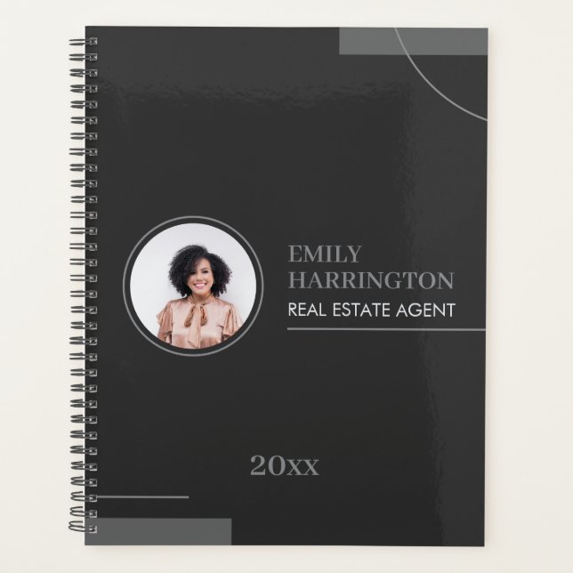 Fine Lines Real Estate Agent Neutral Planner (Front)