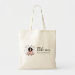 Fine Lines Real Estate Agent Neutral Tote Bag