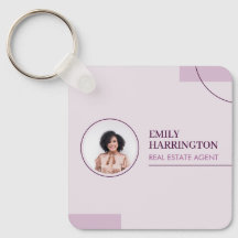 Fine Lines Real Estate Agent Pink