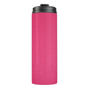 Fine Luxury Pink Cloth Texture. Thermal Tumbler