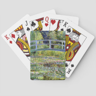 Fine Monet Japanese Bridge & Water-Lily Pond Playing Cards