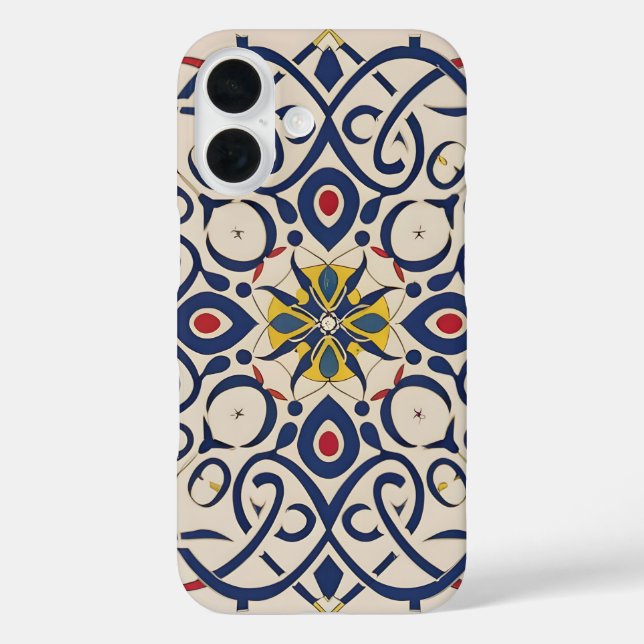 fine mosaic, Mandala Pattern Case-Mate iPhone Case (Back)