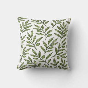 fine Olive Branch  Cushion
