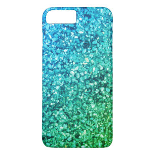 Fine Photo Green White and Black Granite iPhone 8 Plus/7 Plus Case
