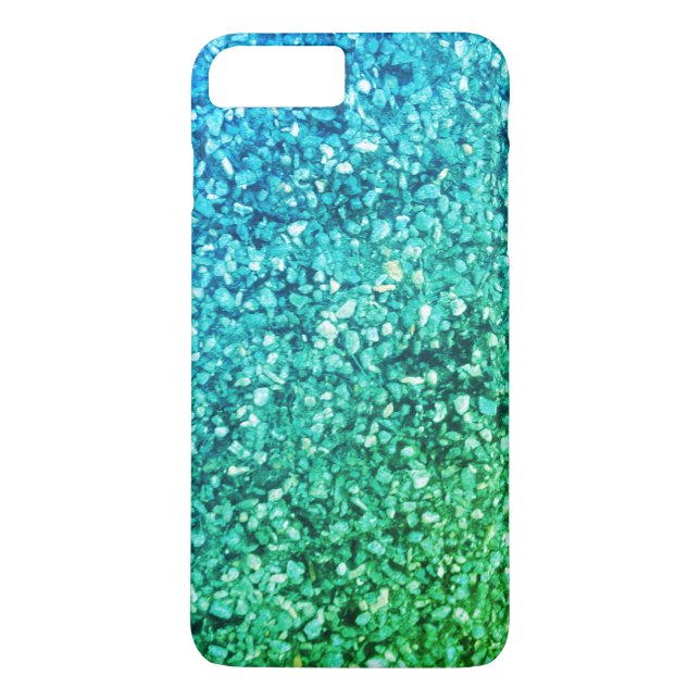 Fine Photo Green White and Black Granite Case-Mate iPhone Case (Back)