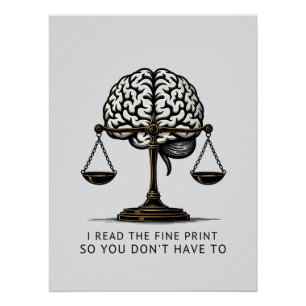 Fine Print Reader – Brain & Justice Edition