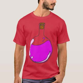 Fine purple potion in a boiling flask T-Shirt