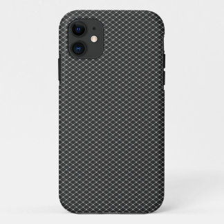 Fine Silver Metal Mesh Pattern Case-Mate iPhone Ca 11 Case