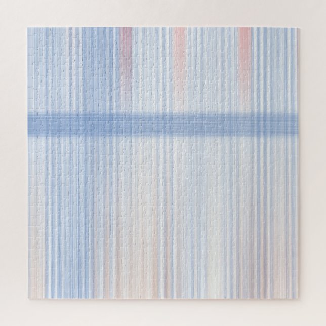 Fine strokes in shades of blue and red endings. jigsaw puzzle (Vertical)