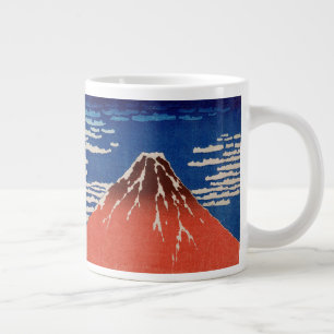 Fine Wind, Clear Morning (Red Fuji) Large Coffee Mug
