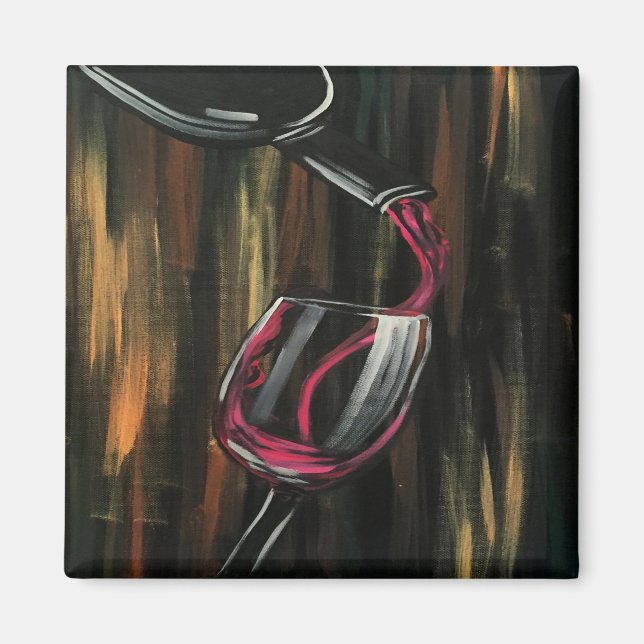 Fine Wine Magnet (Front)