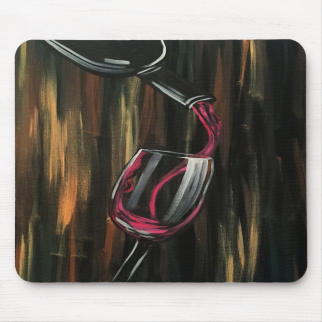 Fine Wine Mouse Mat (Front)