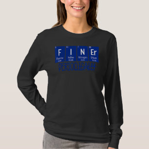 Finer Period Periodical Table Life Zeta Phi Beta L T-Shirt