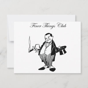 Finer Things Club Cigar Character