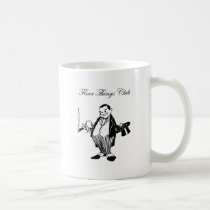 Finer Things Club Cigar Character Coffee Mug