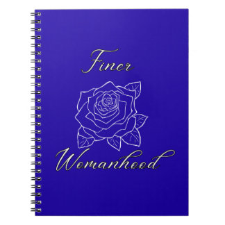 Finer Womanhood Sorority Notebook