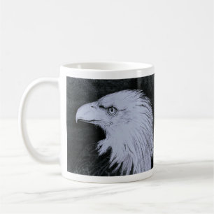 FinerArt Bald Eagle mug design by Linda Wagner