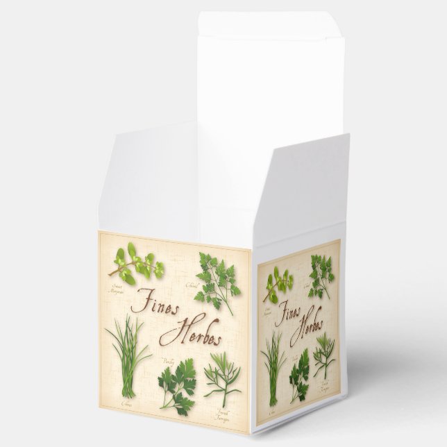 Fines Herbes Favour Box (Opened)