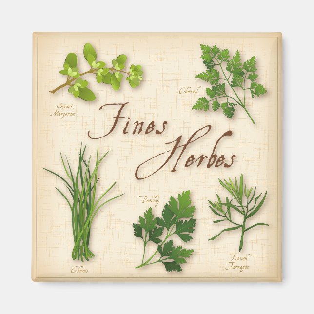 Fines Herbes Magnet (Front)