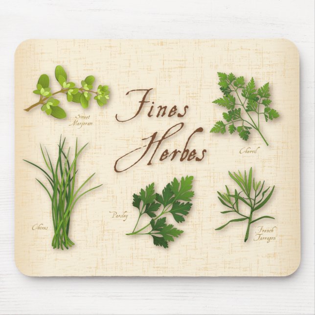 Fines Herbes Mouse Pad (Front)
