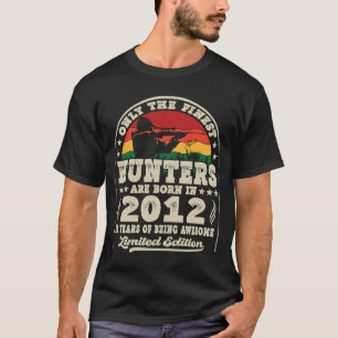 Finest Hunters Are Born In 2012 Deer Hunting 11th T-Shirt