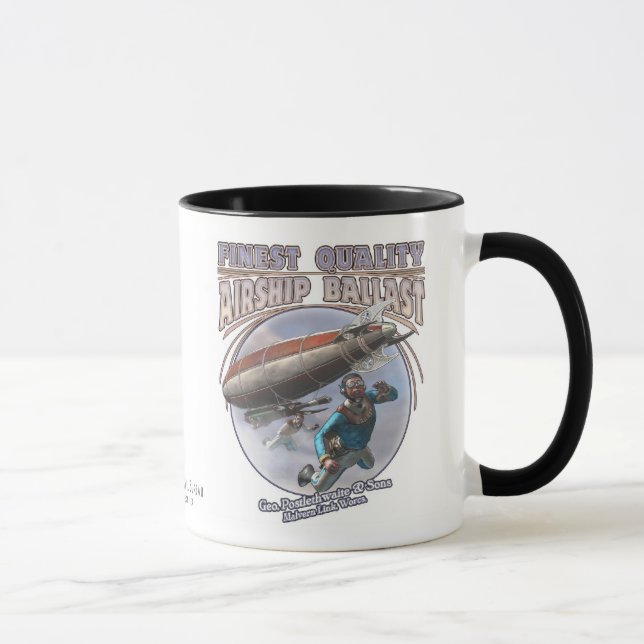 Finest Quality Airship Ballast Mug (Right)