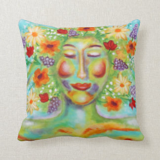 "Finest Thoughts" Art by Victoria Lynn Hall Cushion