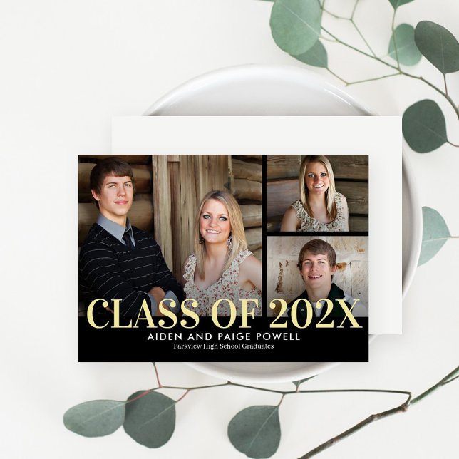 Finest Year Editable Colour Graduation Invitation (Creator Uploaded)