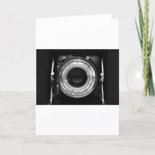 Fingage camera lens card