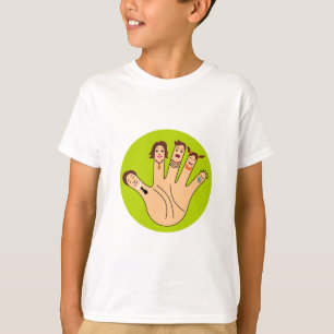 Finger Family Drawing T-Shirt