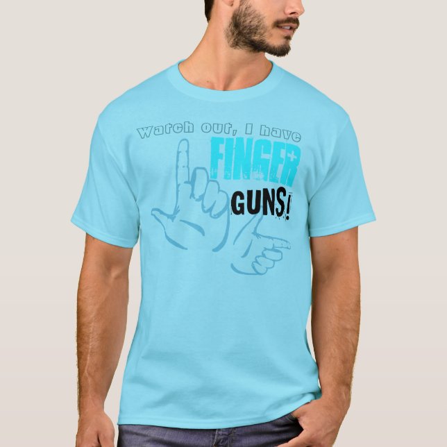 Finger Guns T-Shirt (Front)