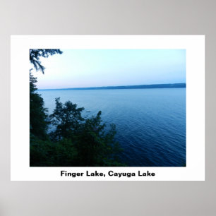 FINGER LAKE CAYUGA LAKE poster