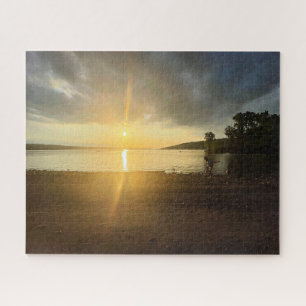 FINGER LAKES CAYUGA LAKE JIGSAW PUZZLE