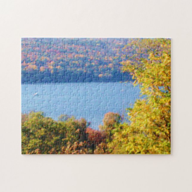 FINGER LAKES, CAYUGA LAKE puzzle (Horizontal)