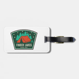 Finger Lakes National Forest Camping Luggage Tag