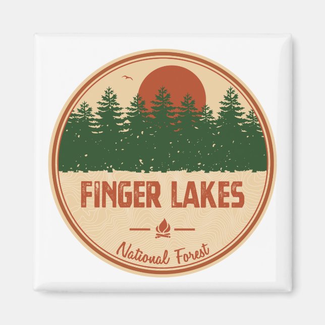 Finger Lakes National Forest Magnet (Front)