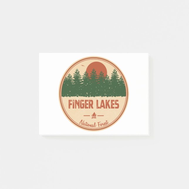Finger Lakes National Forest Post-it Notes (Front)