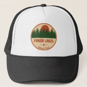 Finger Lakes National Forest Trucker Hat