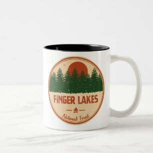 Finger Lakes National Forest Two-Tone Coffee Mug