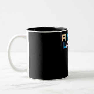 Finger Lakes New York Colourful Vacation gifts Two-Tone Coffee Mug