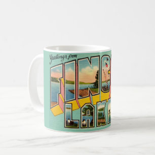 Finger Lakes New York Greetings Mug