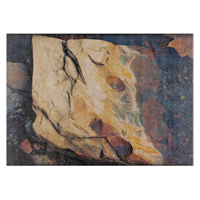 Finger Lakes Rocks Cutting Board (Front)