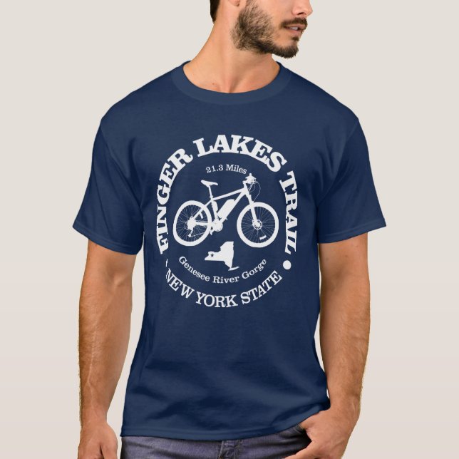 Finger Lakes Trail (MTB) T-Shirt (Front)