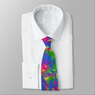 Finger Paint Men's Tie